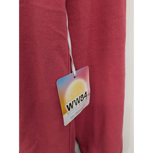 Wonder Woman 1984 Twofer Sweatshirt Size L Distressed Leopard Grunge Y2K Comics - Picture 11 of 11